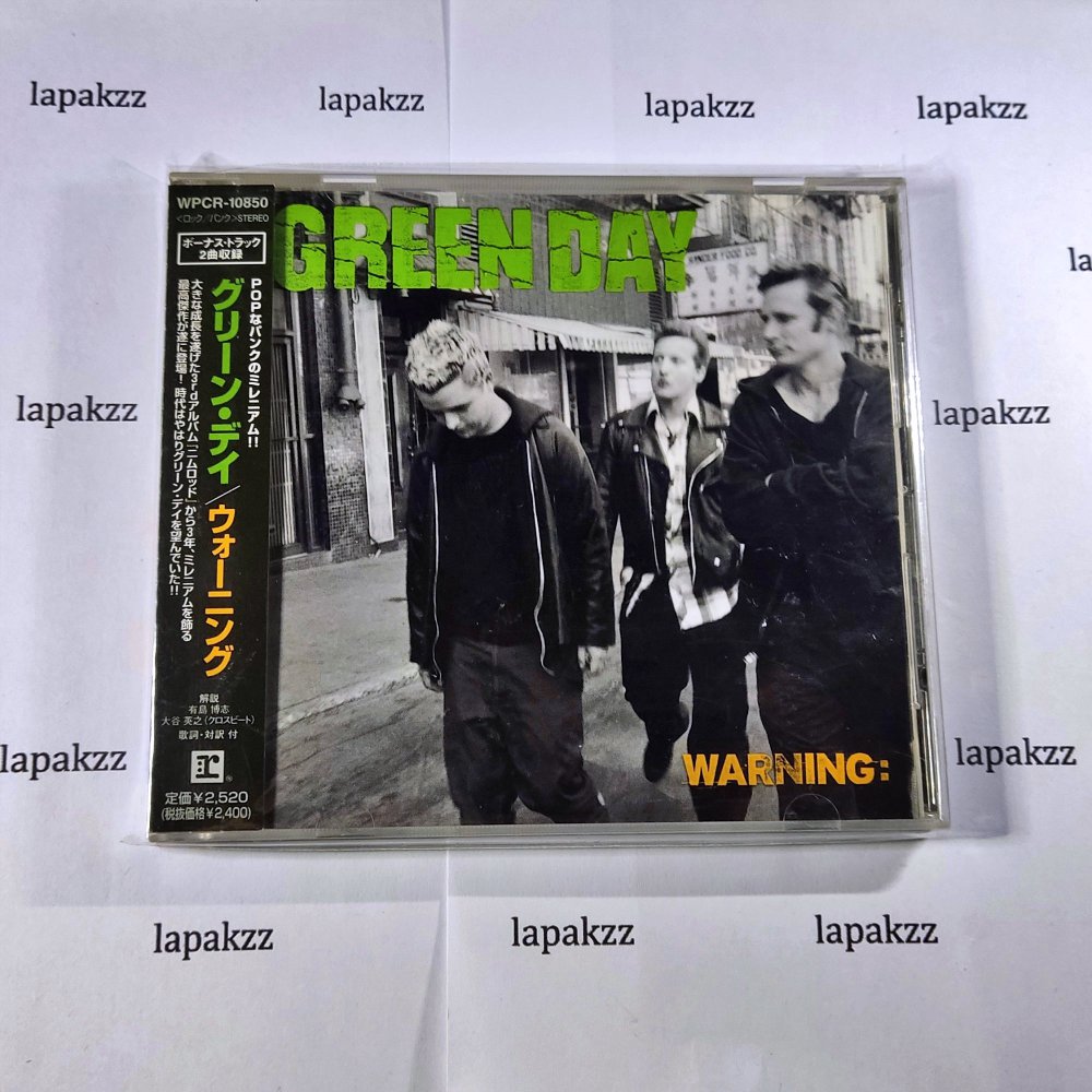 Green Day - Warning (CD) Japan Version - w/ obi