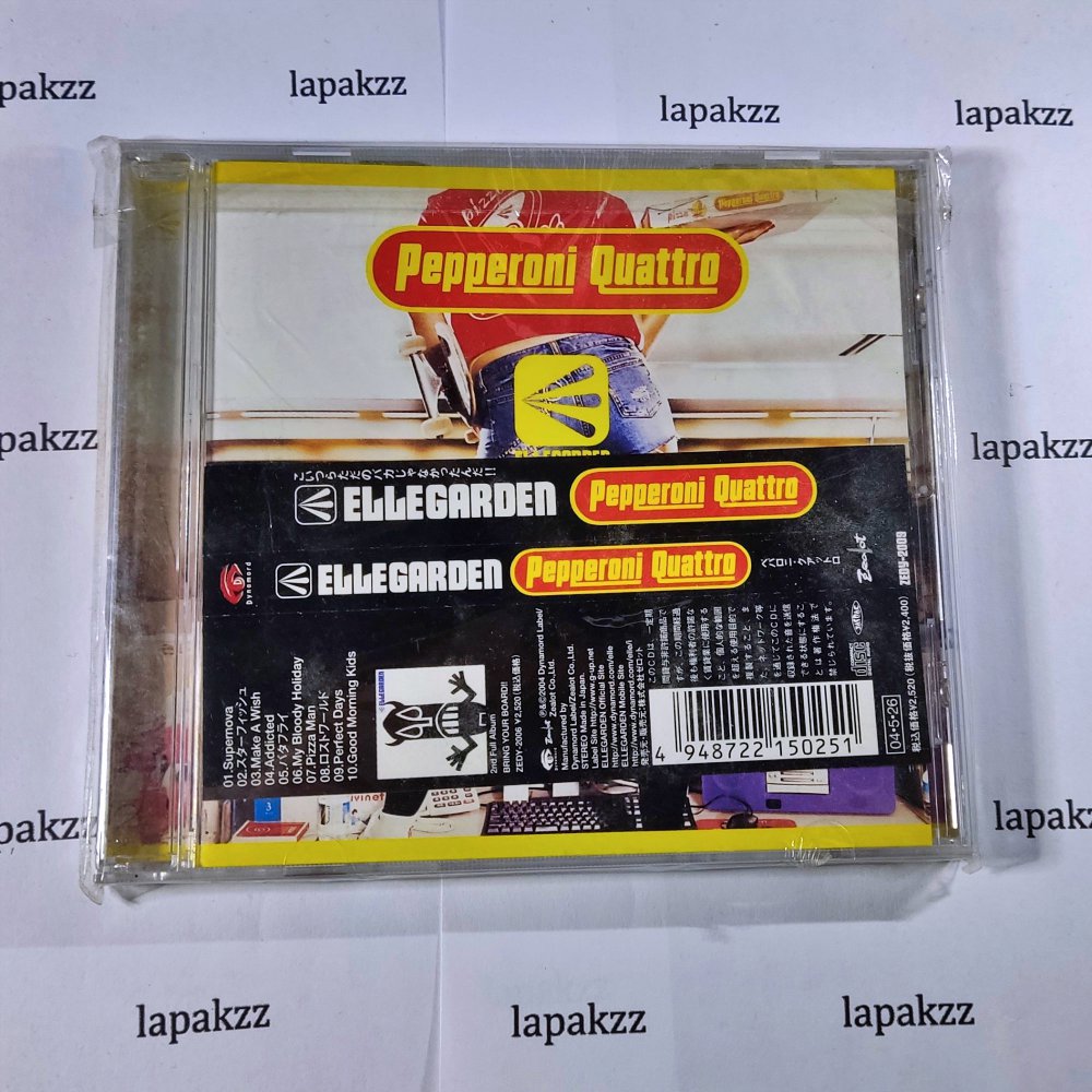Ellegarden – Pepperoni Quattro (CD) w/ obi